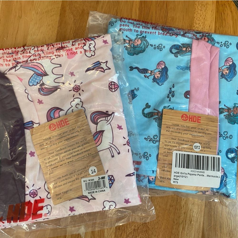 Girls Pajama Pants